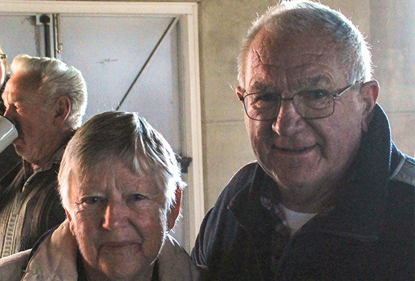 Alan and Colleen Jones travelled from Newcastle.