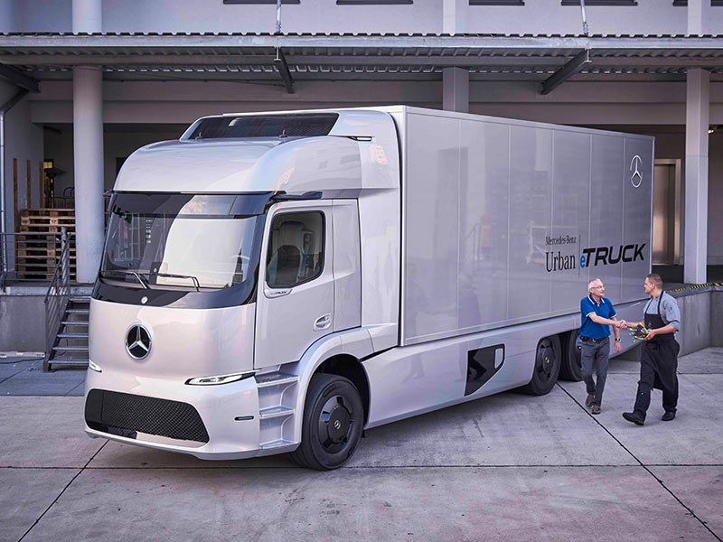Mercedes Benz Urban eTruck Launch IAA TradeTrucks2