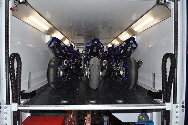 Yamaha Racing Team Superbikes MAN Trailer ATN4