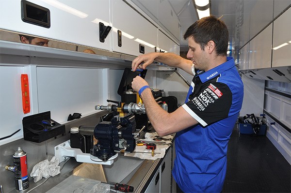 Yamaha Racing Team Superbikes MAN Trailer ATN5