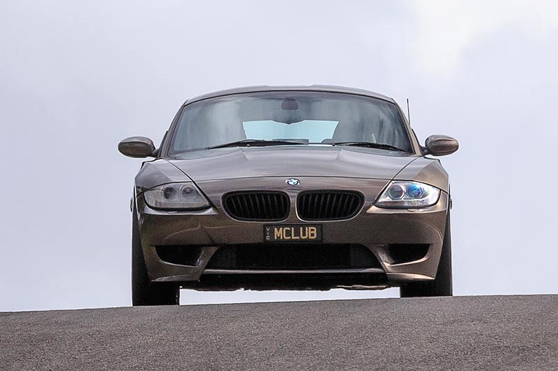 bmw z4m coupe front