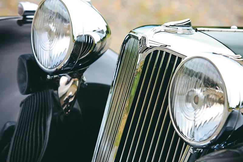 jaguar ss1 headlights