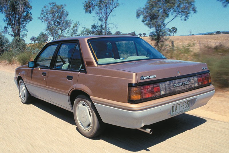 holden camira onroad rear
