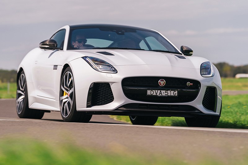 jaguar f type svr onroad