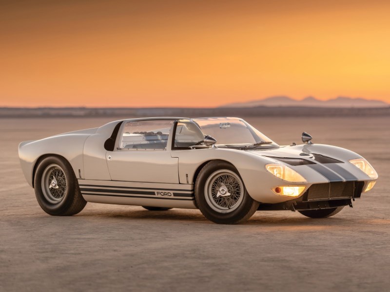 GT40 roadster for auction front