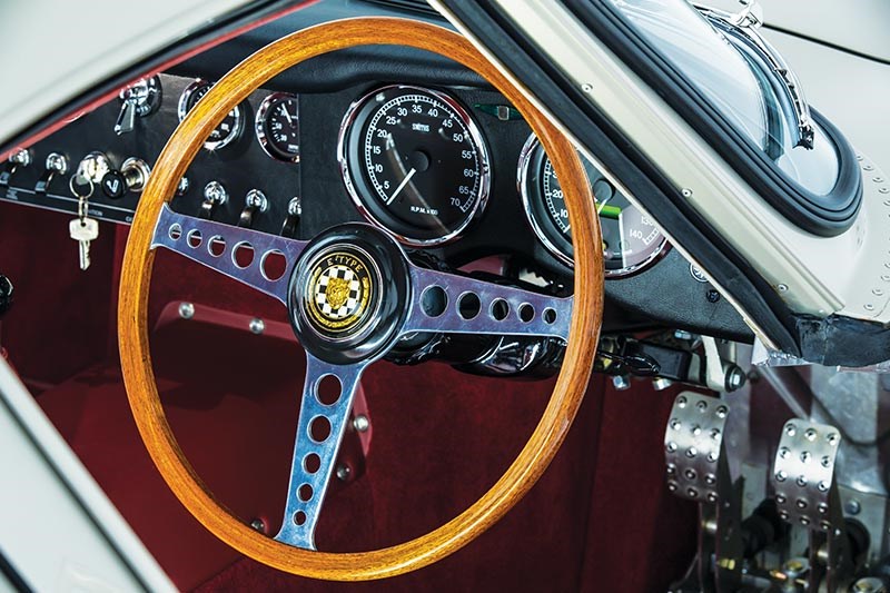 jaguar etype lightweight dash