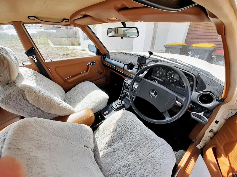 W123 280E interior