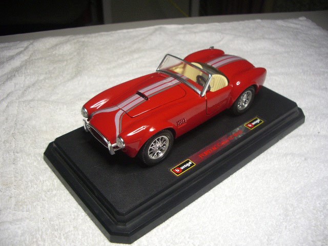 Graham's model in Sting Red showing the stripes