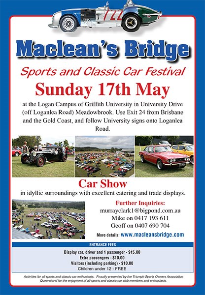 Maclean's Bridge Sports and Classic Car Festival