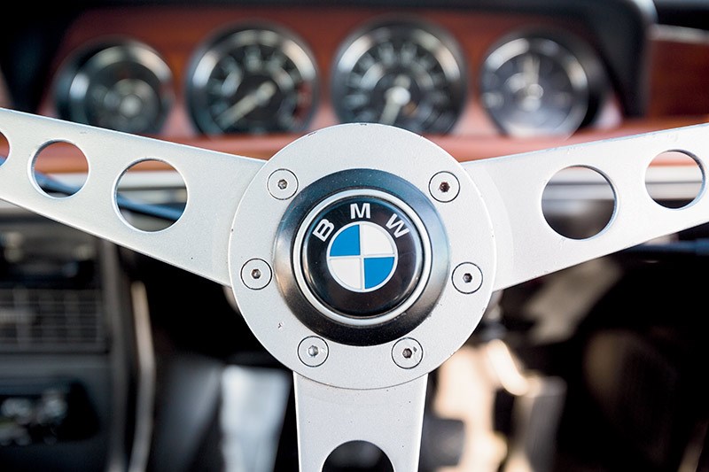 BMW E9 CSL steering wheel