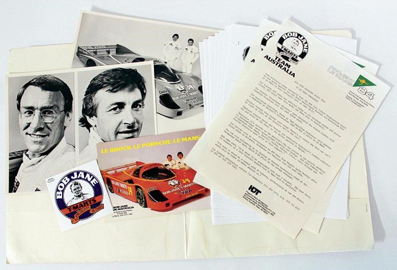 Brock Le Mans press pack