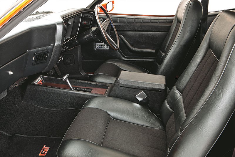Ford Falcon XA GT interior front passenger26