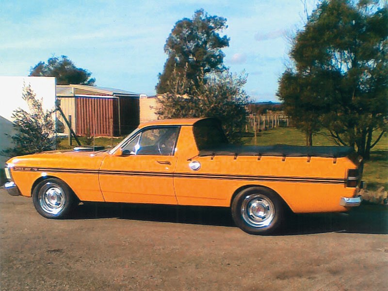 Mick Kurdas' 1972 Ford XY Falcon Ute