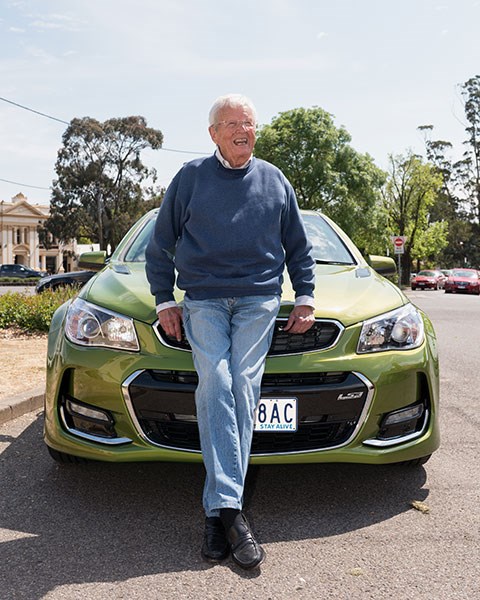 Leo Pruneau with the 2016 Commodore SS-V