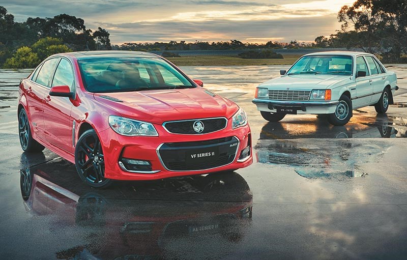 Holden VF SS Holden VB SS