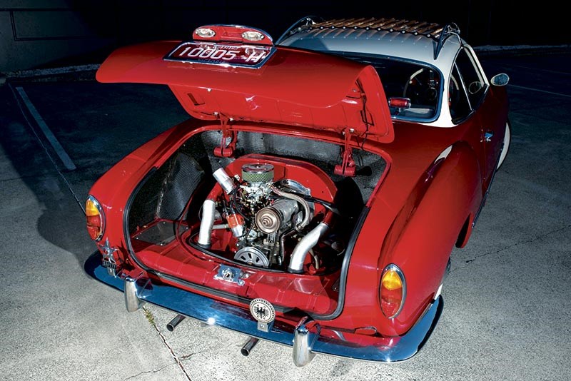 The Ghia's original 1.2-litre engine slashed over 10 seconds off the Beetle's 45 second 0-60mph time