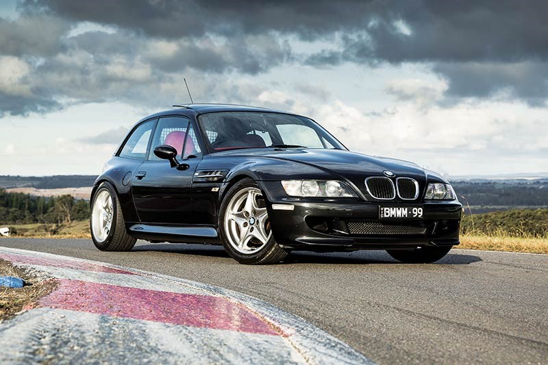 bmw z3 m coupe front angle