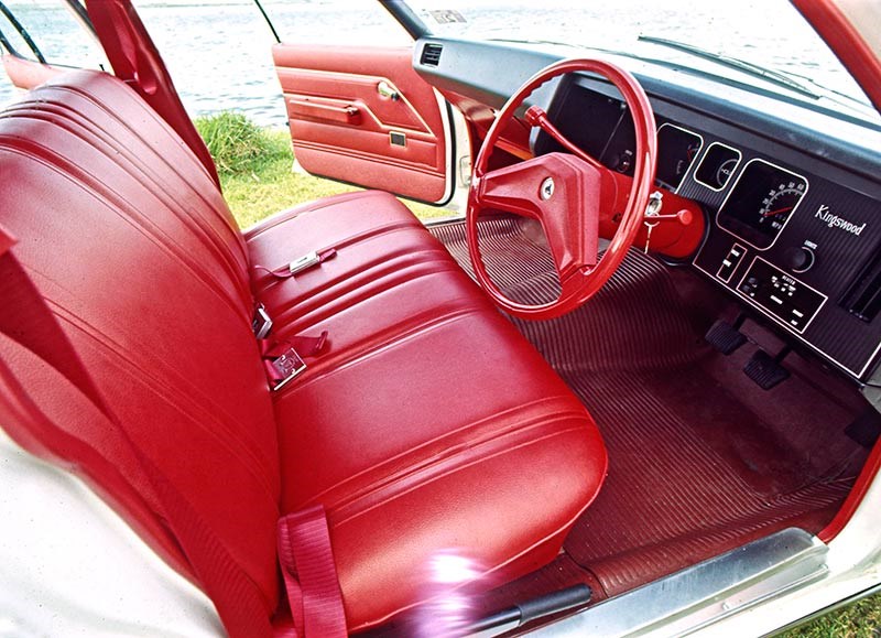 Even bench seats could be part of classy interior styling