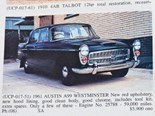 Austin Westminster, Cadillac convertible, MG Magnette ZA - Ones That Got Away 467