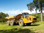 Caterpillar 740 articulated dump truck review