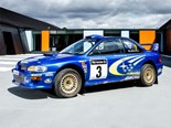 Richard Burns’ 2000 WRC Subaru Impreza for sale