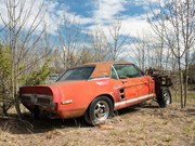 1967 Shelby GT500 EXP “Little Red” Prototype found after 50 years