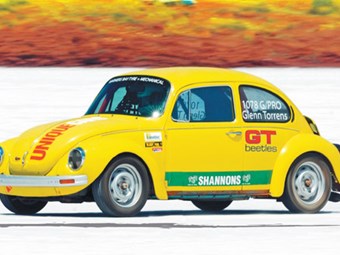 VW Beetle: Salt Lake Racer: Our shed