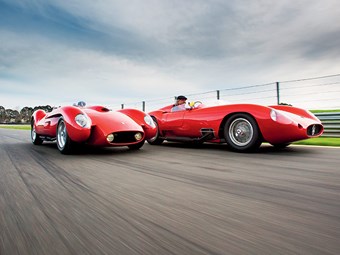 Ferrari Testa Rossa Pontoon & Maserati Tipo 54 Replicas: John Bowe