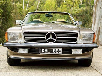 1986 Mercedes-Benz 560SL: Past Blast