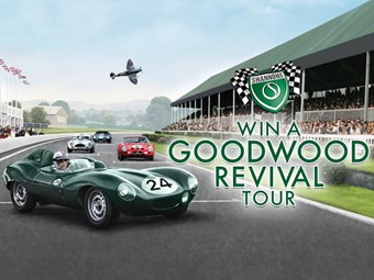 Shannons gives you the chance to win a trip on the 2015 Goodwood Revival Tour