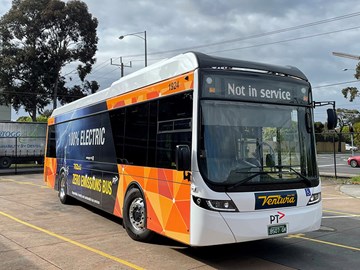 VICTORIA’S VENTURA STARTS E-BUS FLEET TRANSITION