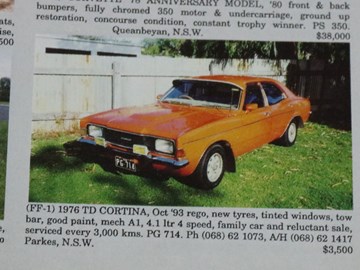 TD Cortina + Holden HK Premier V8 + Jaguar 420G - Ones That Got Away 464 2