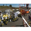 An aerial view of Civenex 2014. The show attracted nearly 300 companies.