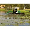 The Heking HK150SD has no trouble floating and travelling in deeper water.