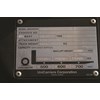 TCM forklifts F1 series info plate