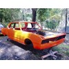 Valiant VG Pacer resto: Hemi Orange paint