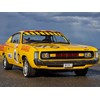 chrysler valiant charger yellow front angle