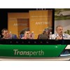 Bus and Coach Association NZ CEO Barry Kidd, BusVic executive director Chris Lowe, and BusNSW executive director Darryl Mellish