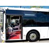 There’s easy access for passengers with an ultra-wide double door