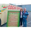 Jo and Peter Cavanagh with their distinctively liveried Landseer coach