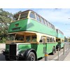 1952 Leyland Titan, with air brakes and a pre-selector gearbox, which were a big deal at the time. This old double decker ran around in Sydney until 1976.