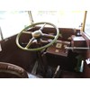 Behind the wheel of the 1952 Leyland Titan.