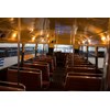 The very regal interior of the top deck