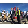 TWU protest march1