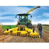 Jaiden Drought gets behind the wheel of the John Deere 8500 forager harvester