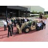 Group of staff at JCB headquarters