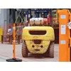 Rapid roll system with forklift