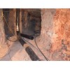 Mining pipe underground