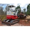 Takeuchi TB128FR mini excavator