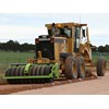 The Broons Graderoll Mono grader-mounted roller.